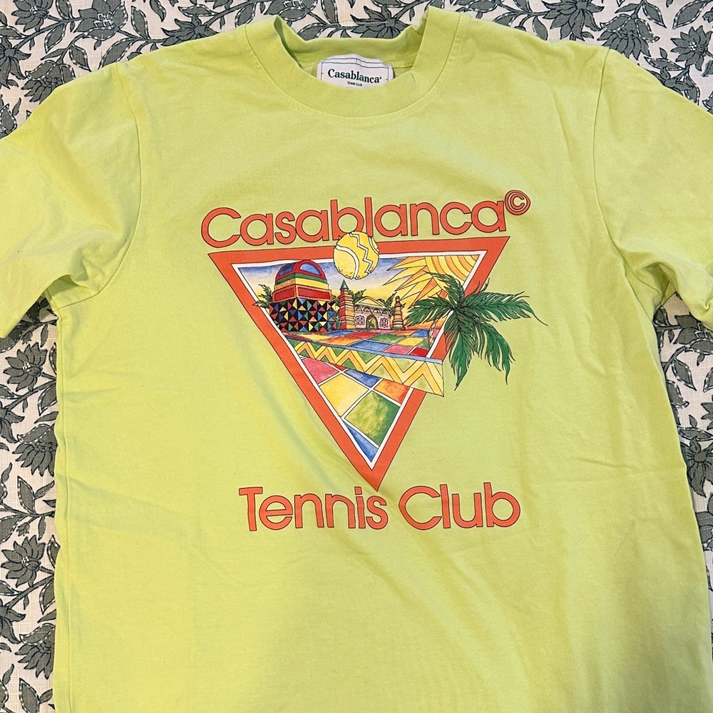 Casablanca men’s graphic tee size small